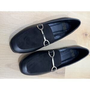 Jones New York Cira Black Loafer Style Shoes Size 7 NWOB